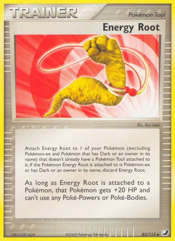 Energy Root (83/115) (Stamped) [EX: Unseen Forces]