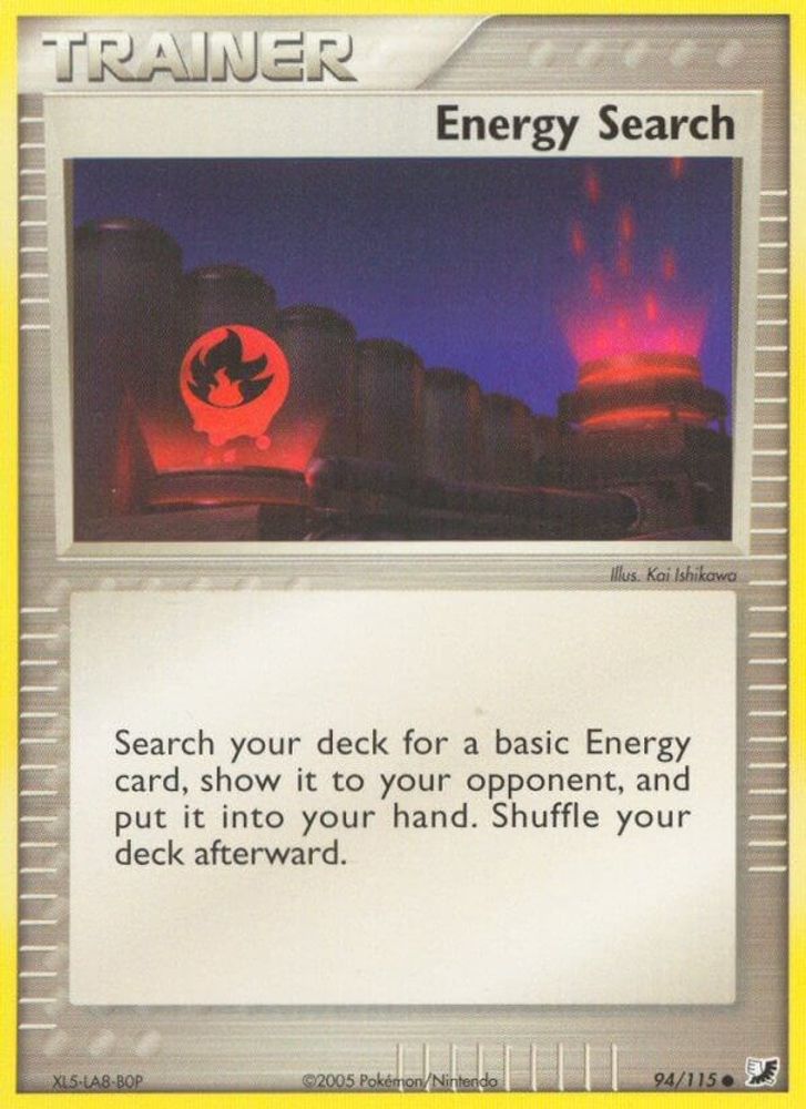Energy Search (94/115) (Stamped) [EX: Unseen Forces]