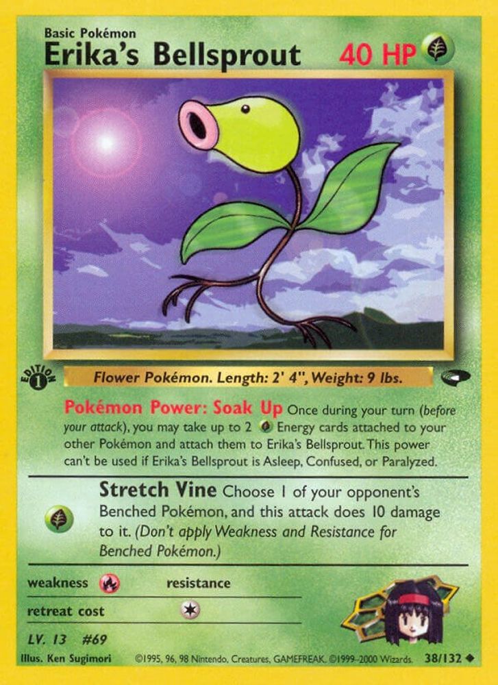 Erika's Bellsprout (38/132) [Gym Challenge 1st Edition]