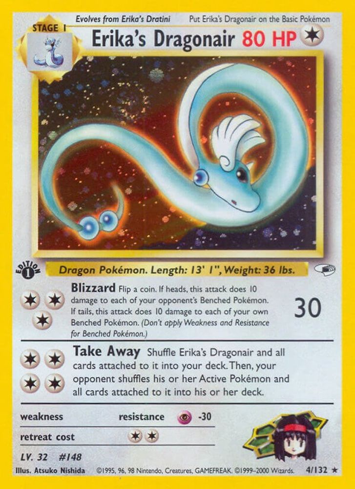 Erika's Dragonair (4/132) [Gym Heroes Unlimited]