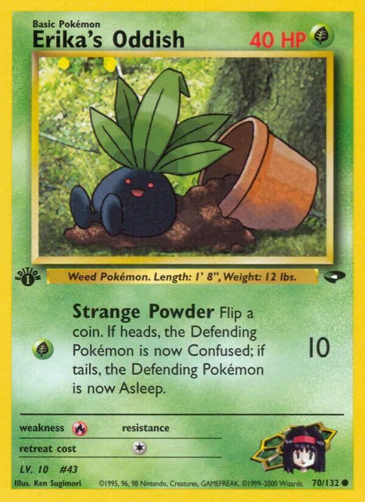 Erika's Oddish (70/132) [Gym Challenge 1st Edition]