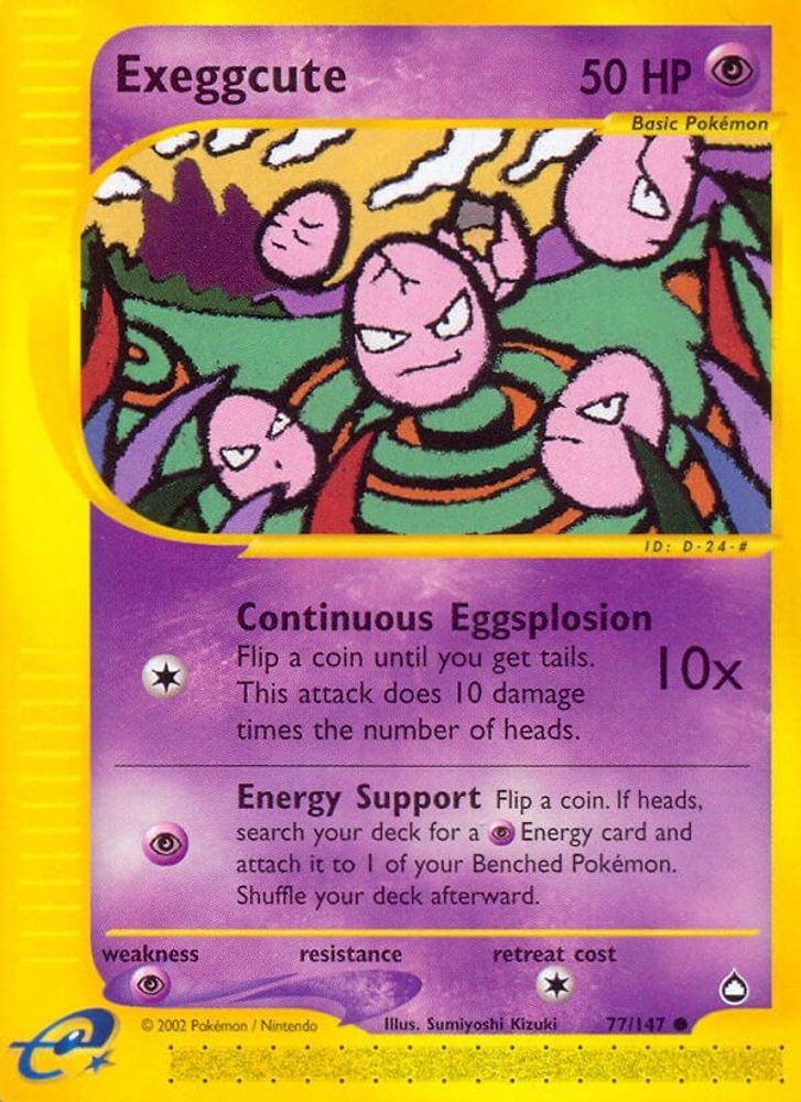 Exeggcute (77/147) [Aquapolis]