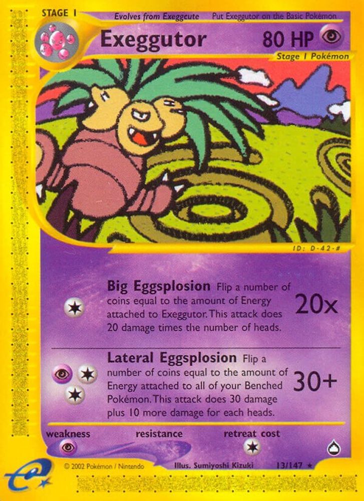 Exeggutor (13/147) [Aquapolis]