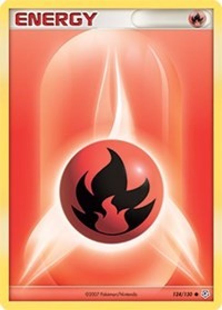 Fire Energy (124/130) [Diamond & Pearl: Base Set]