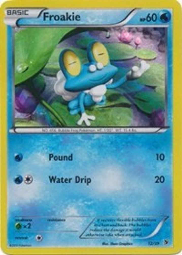 Froakie (12/39) [XY: Kalos Starter Set]
