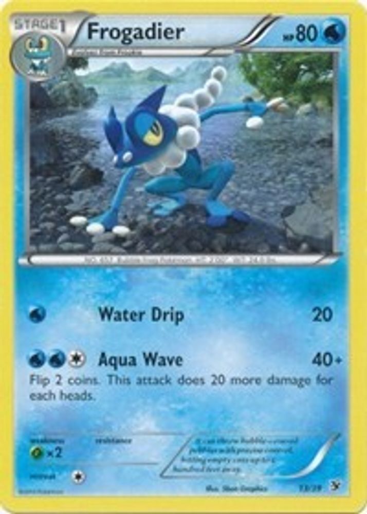Frogadier (13/39) [XY: Kalos Starter Set]