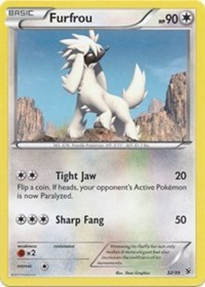 Furfrou (32/39) [XY: Kalos Starter Set]
