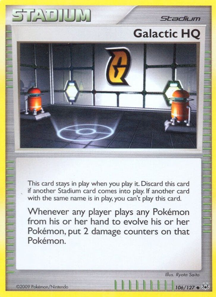 Galactic HQ (106/127) [Platinum: Base Set]