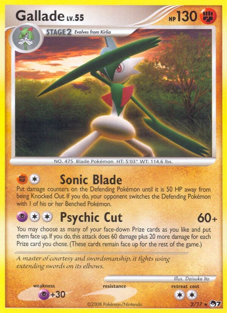 Gallade (2/17) [POP Series 7]