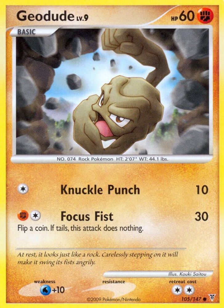 Geodude (105/147) [Platinum: Supreme Victors]