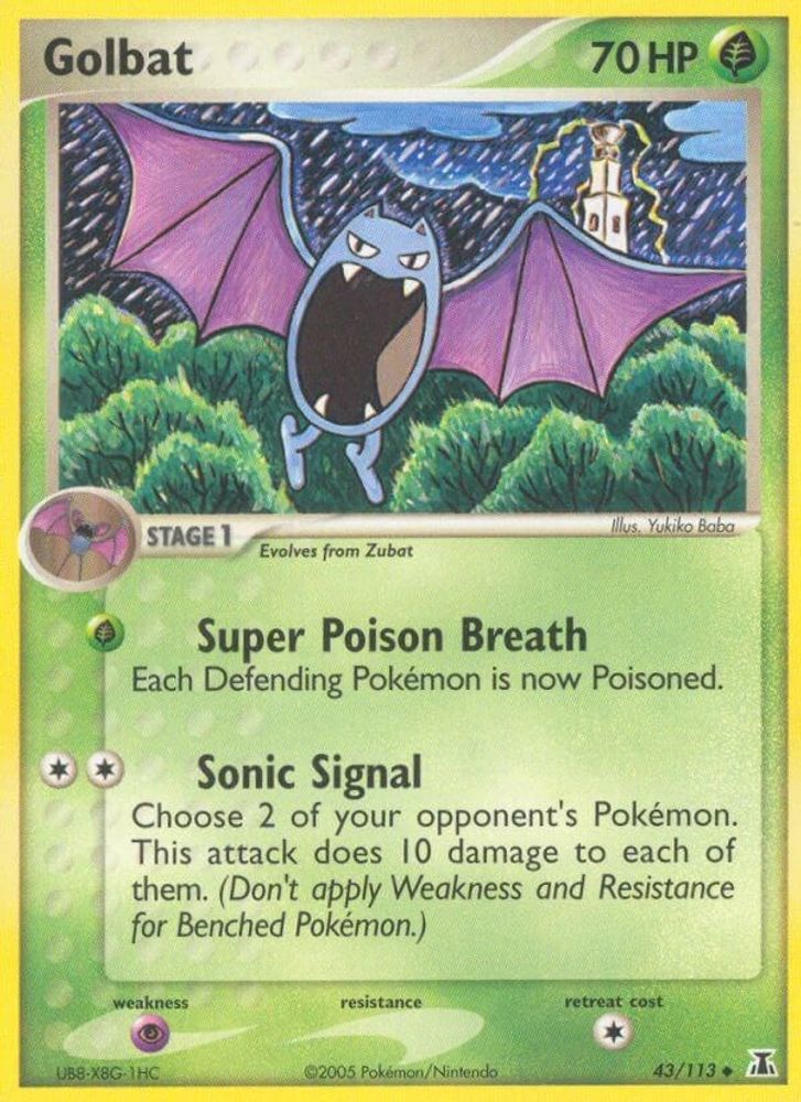 Golbat (43/113) [EX: Delta Species]