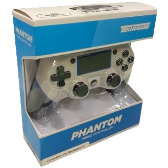 Teknogame Phantom Wireless PS4 Controller - White