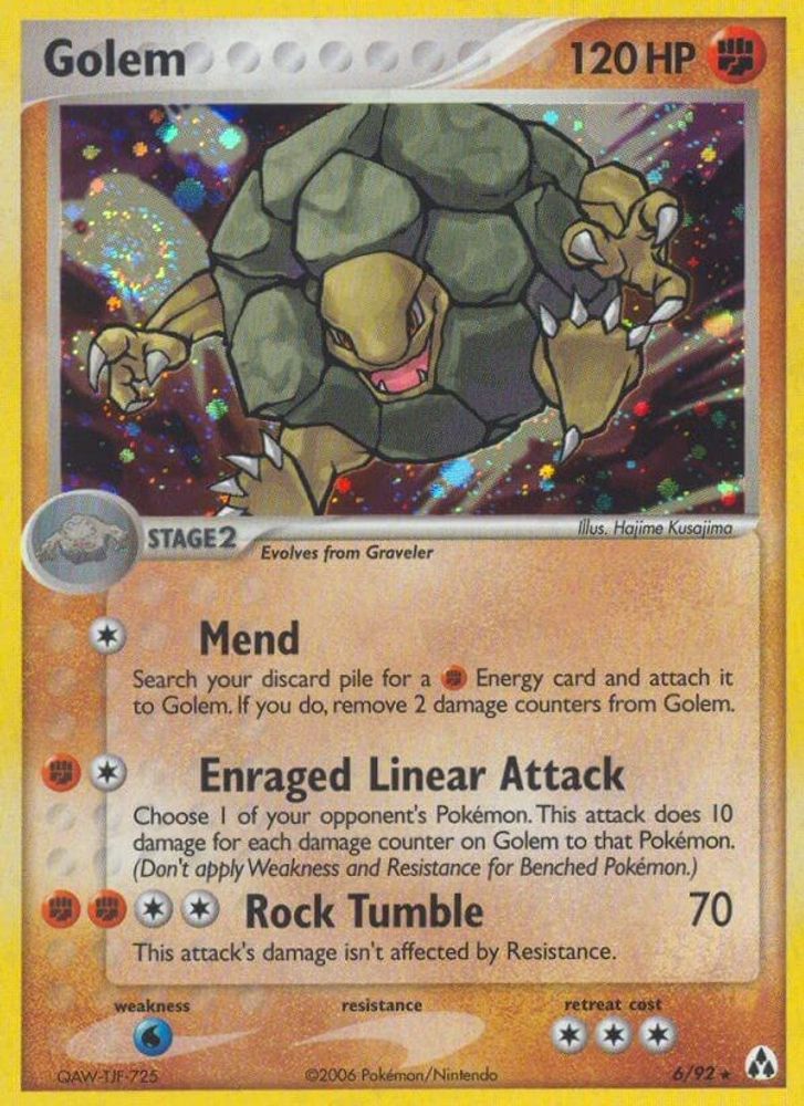 Golem (6/92) [EX: Legend Maker]