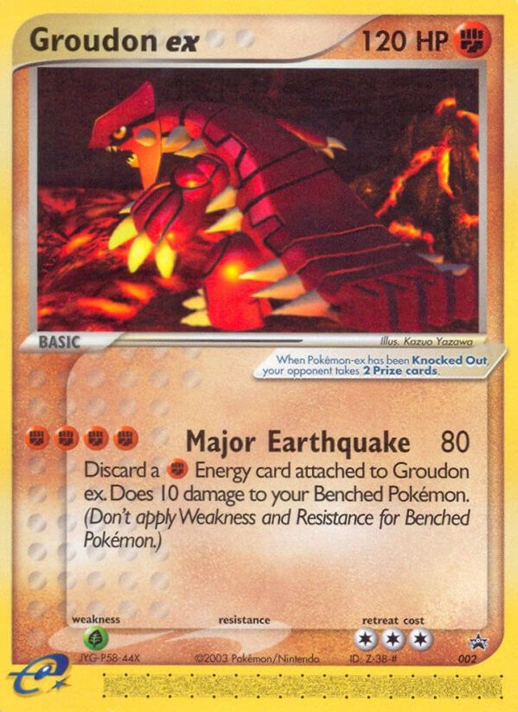 Groudon ex (002) [Nintendo: Black Star Promos]