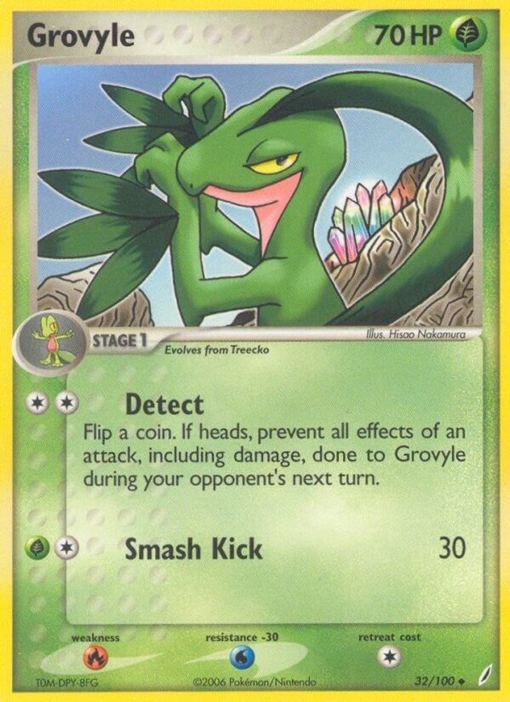 Grovyle (32/100) [EX: Crystal Guardians]