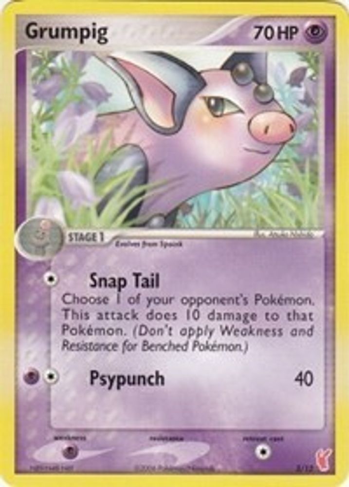 Grumpig (3/12) [EX: Trainer Kit 2 - Plusle]