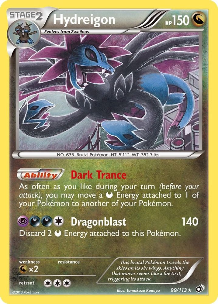 Hydreigon (99/113) [Black & White: Legendary Treasures]