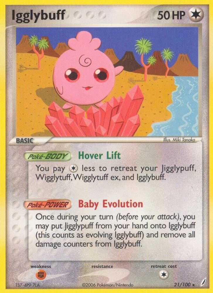 Igglybuff (21/100) [EX: Crystal Guardians]