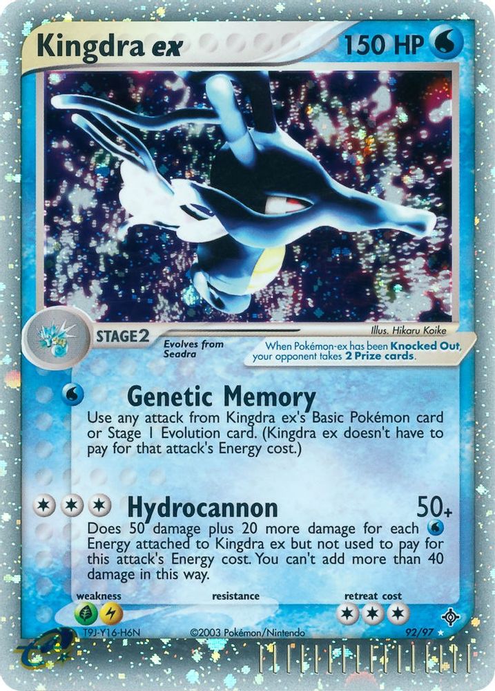 Kingdra ex (92/97) [EX: Dragon]