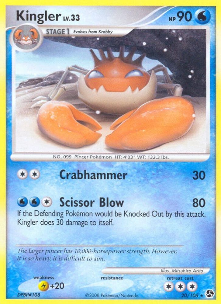 Kingler (20/106) [Diamond & Pearl: Great Encounters]