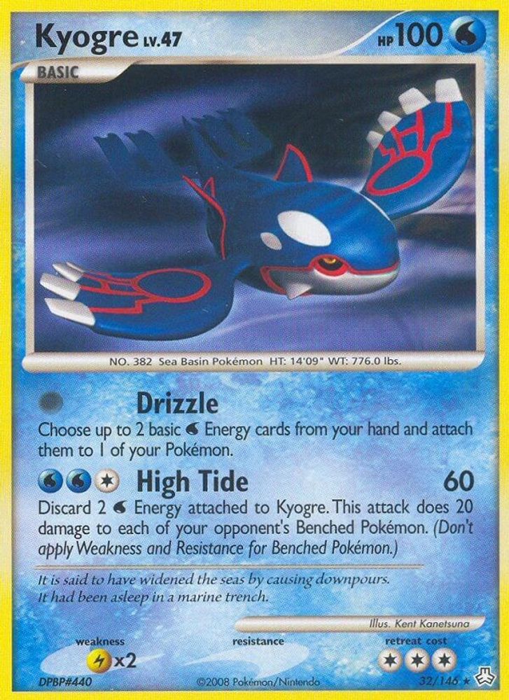 Kyogre (32/146) [Diamond & Pearl: Legends Awakened]
