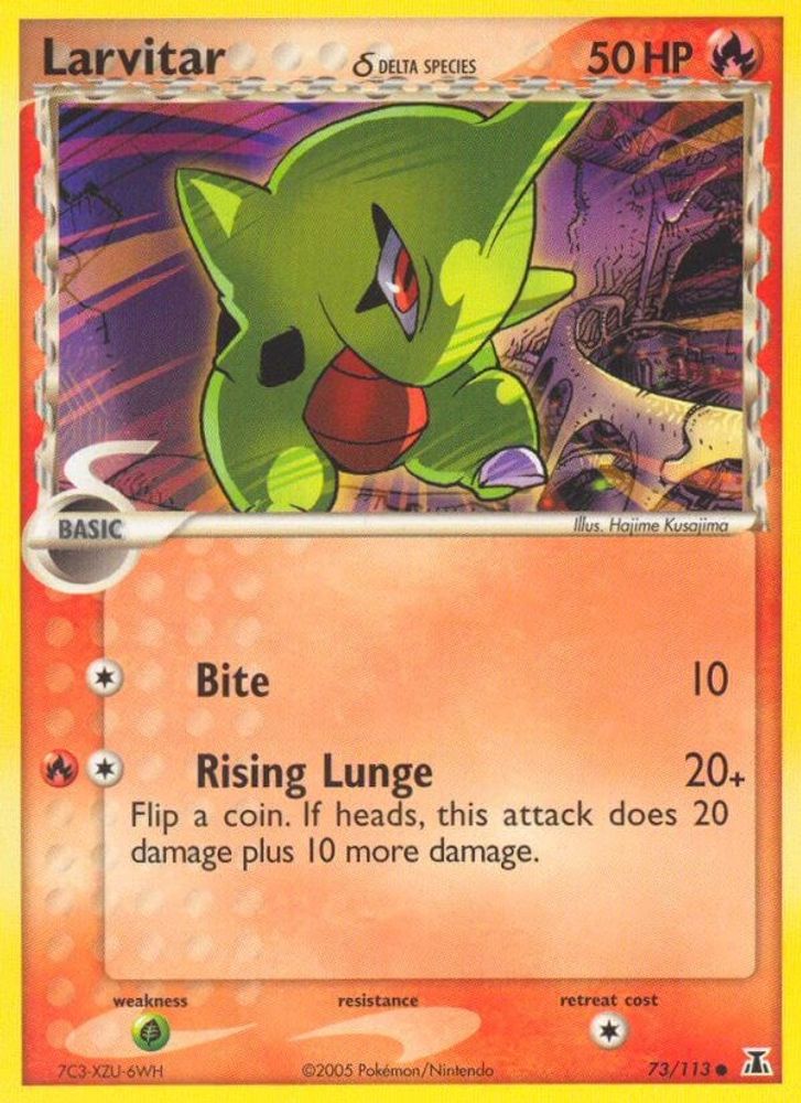 Larvitar (73/113) (Delta Species) [EX: Delta Species]