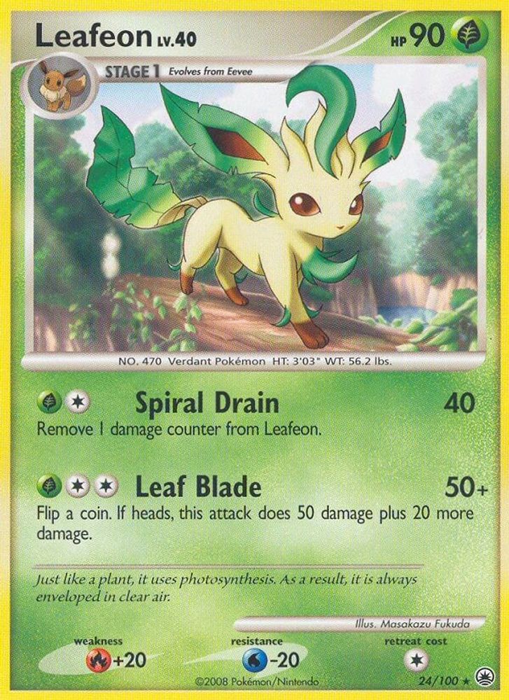 Leafeon (24/100) [Diamond & Pearl: Majestic Dawn]