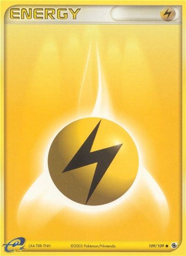 Lightning Energy (109/109) [EX: Ruby & Sapphire]