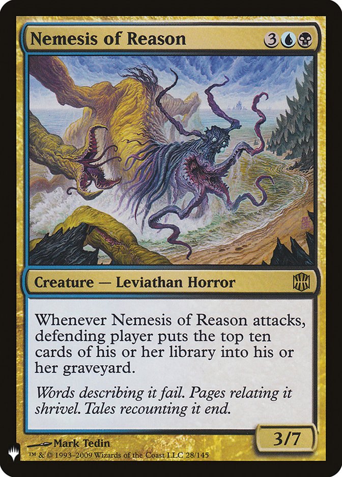 Nemesis of Reason [The List]