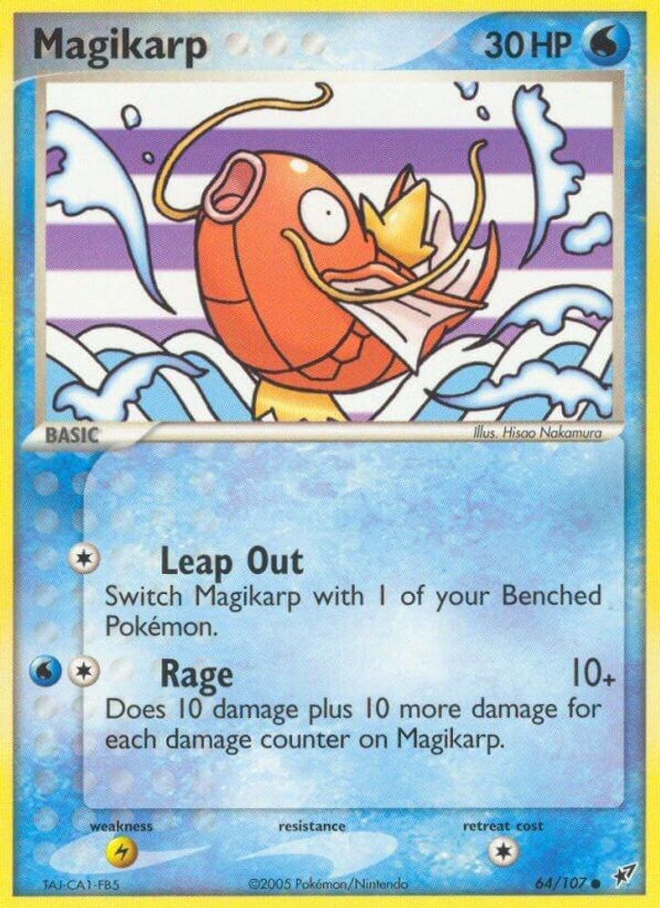 Magikarp (64/107) (Stamped) [EX: Deoxys]