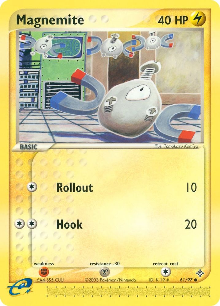 Magnemite (61/97) [EX: Dragon]