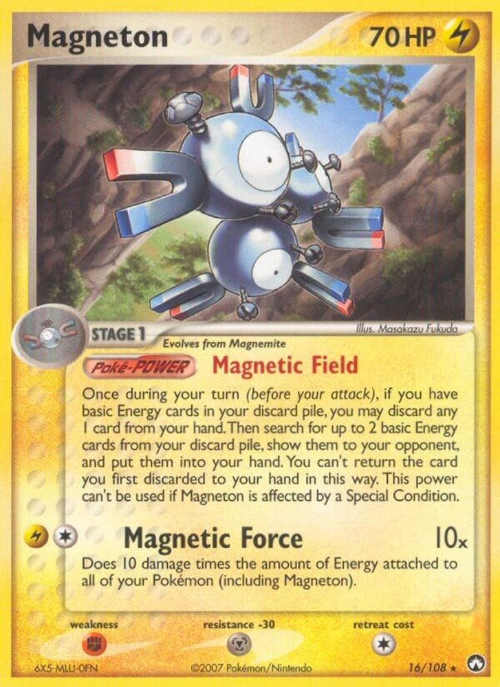 Magneton (16/108) (Stamped) [EX: Power Keepers]