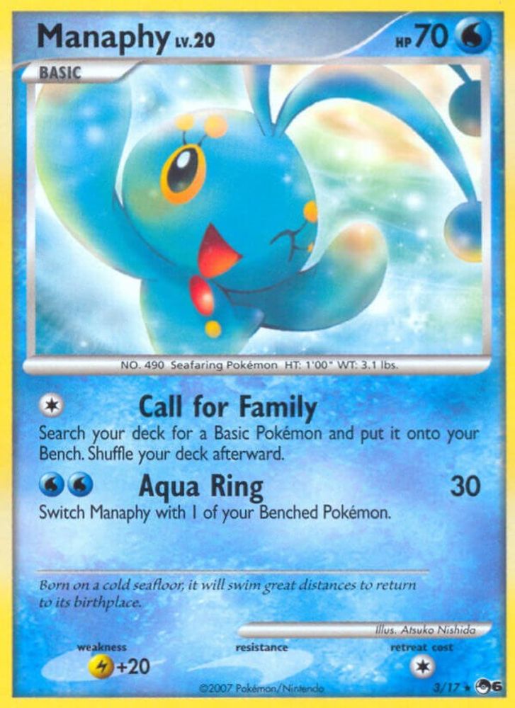 Manaphy (3/17) [POP Series 6]