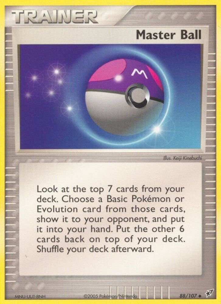 Master Ball (88/107) [EX: Deoxys]