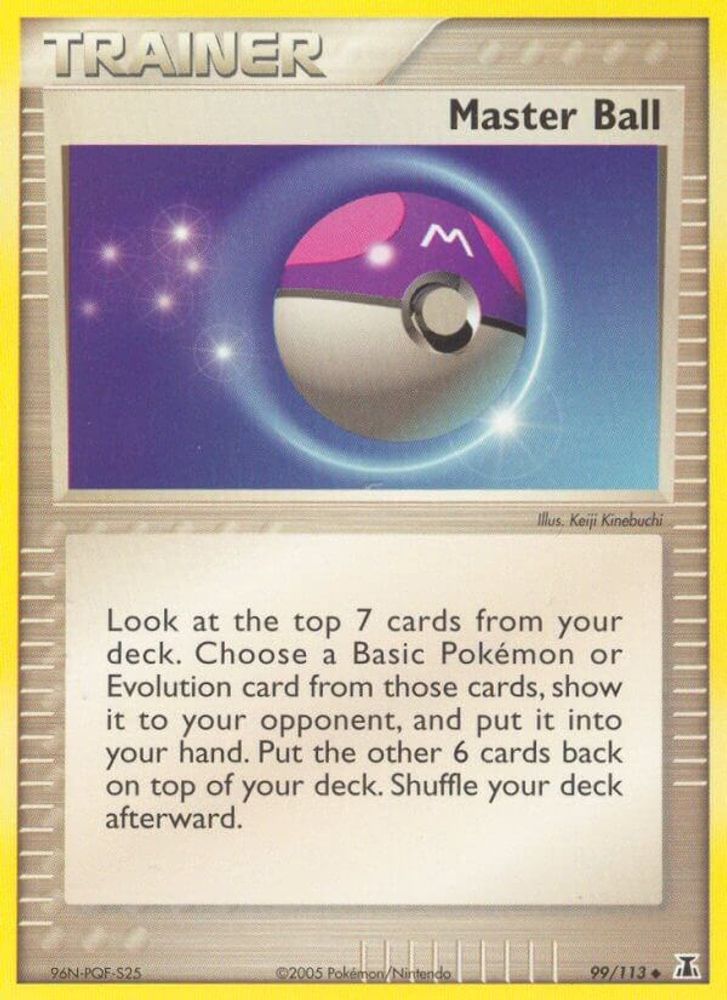 Master Ball (99/113) [EX: Delta Species]