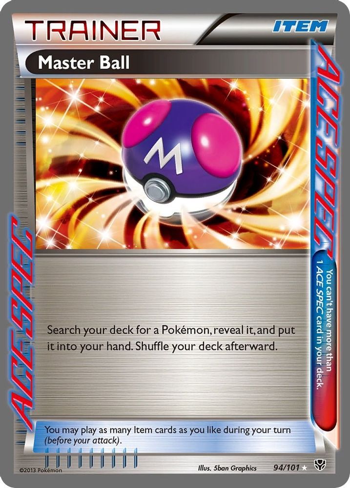 Master Ball (94/101) [Black & White: Plasma Blast]