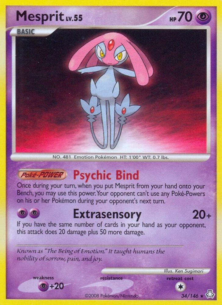 Mesprit (34/146) [Diamond & Pearl: Legends Awakened]
