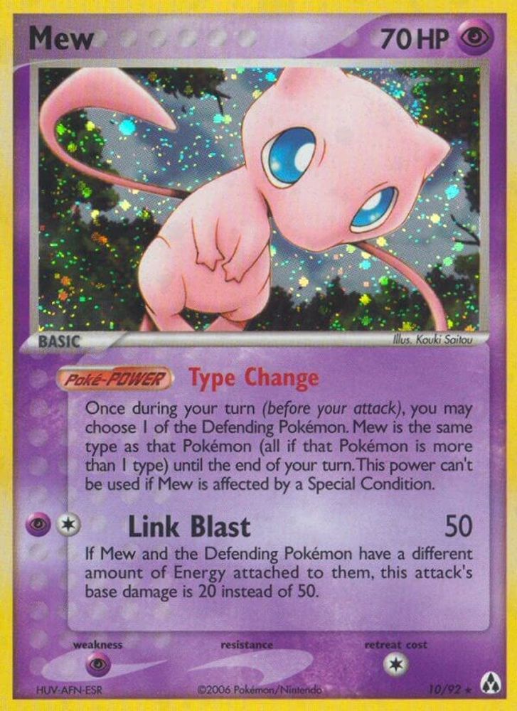 Mew (10/92) [EX: Legend Maker]