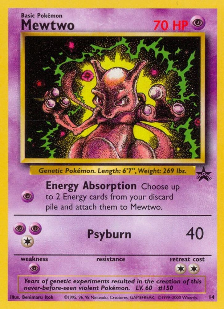 Mewtwo (14) [Wizards of the Coast: Black Star Promos]