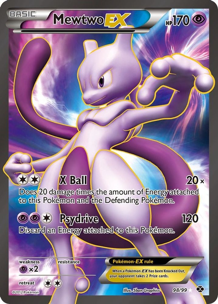 Mewtwo EX (98/99) [Black & White: Next Destinies]