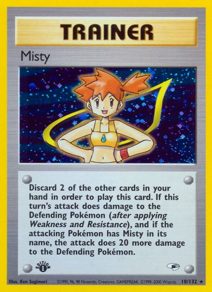 Misty (18/132) [Gym Heroes Unlimited]