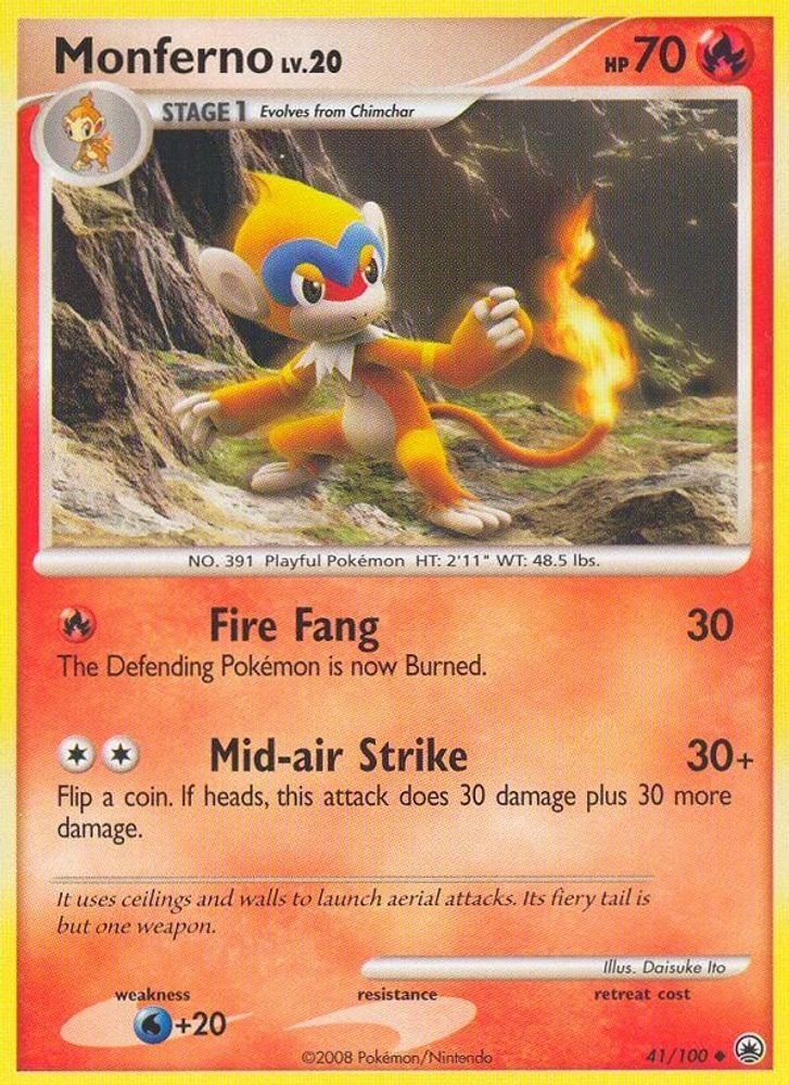 Monferno (41/100) [Diamond & Pearl: Majestic Dawn]