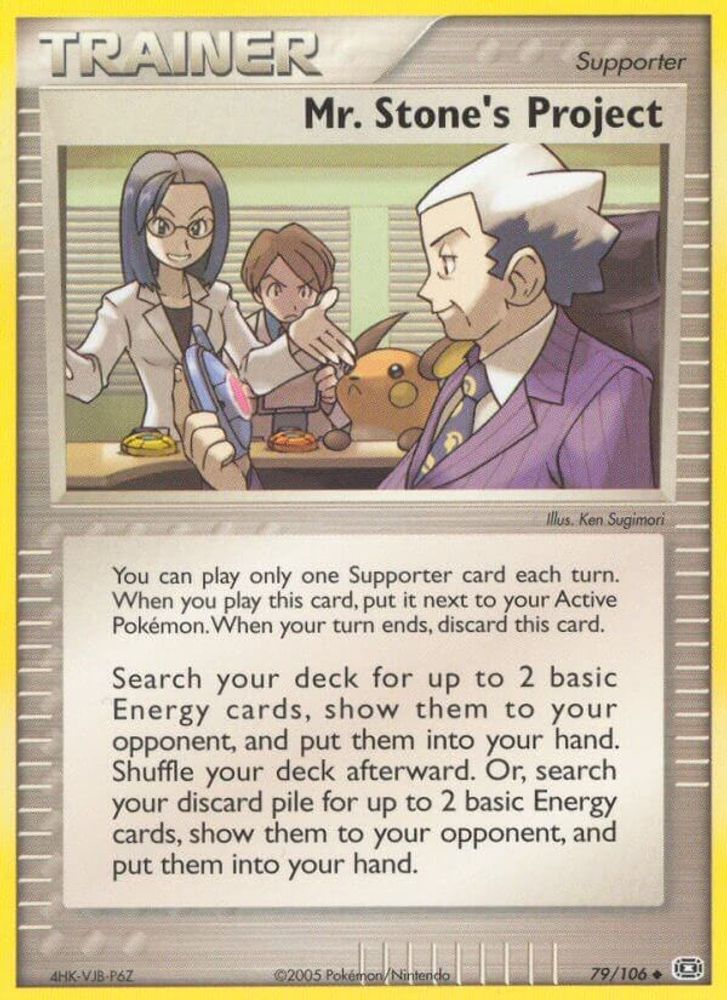 Mr. Stone's Project (79/106) [EX: Emerald]