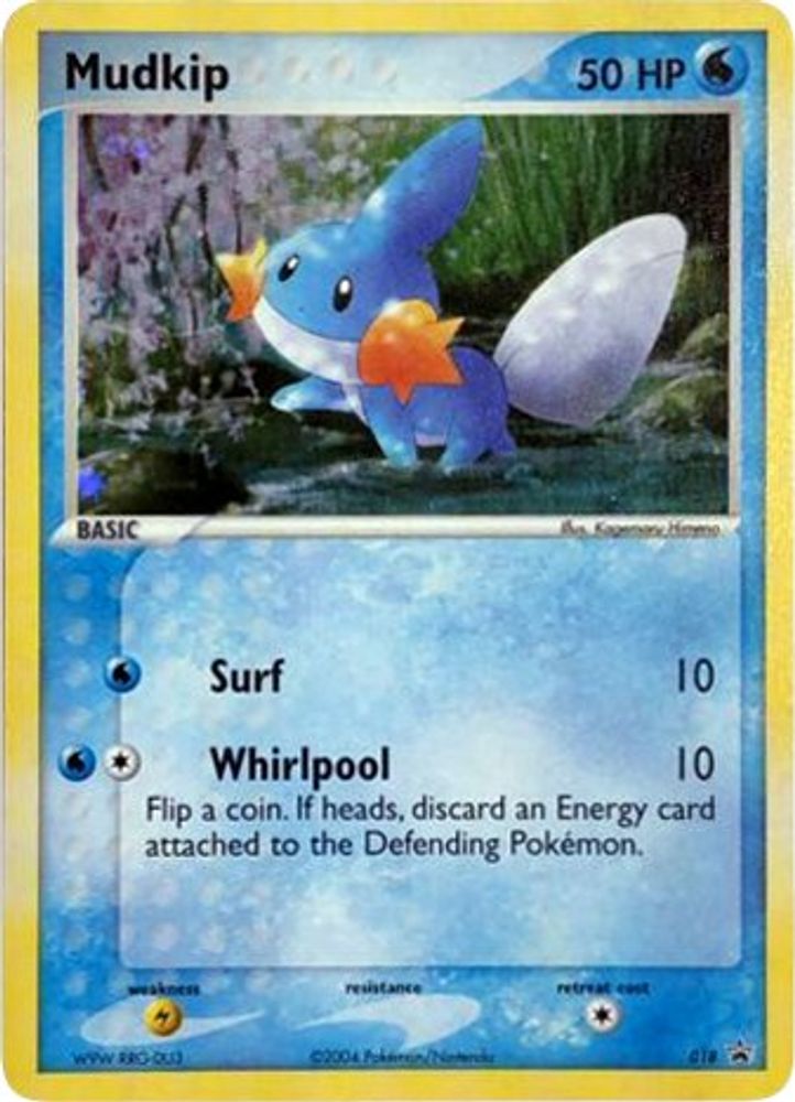 Mudkip (018) (Holofoil) [Nintendo: Black Star Promos]