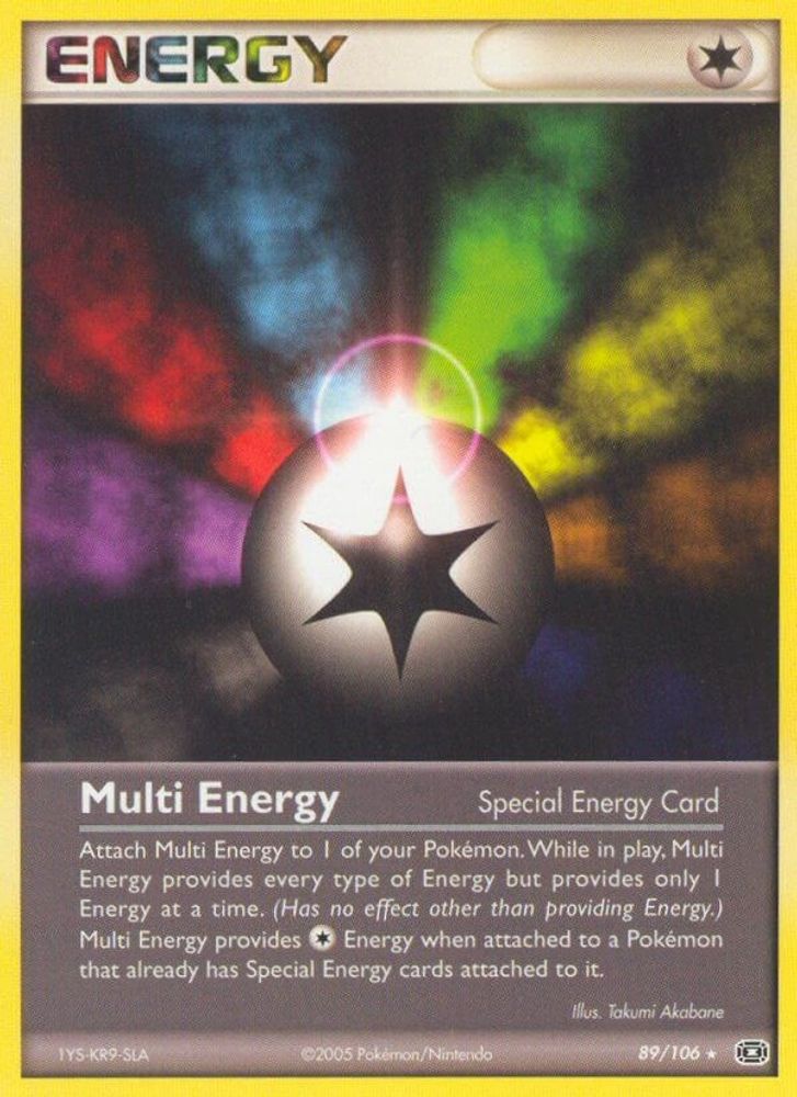 Multi Energy (89/106) (Stamped) [EX: Emerald]