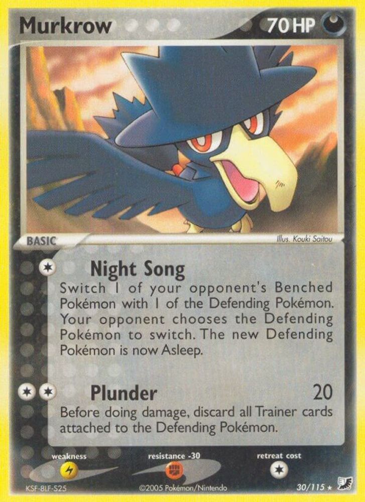 Murkrow (30/115) [EX: Unseen Forces]