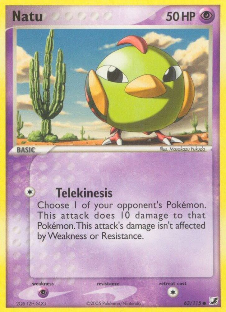 Natu (63/115) [EX: Unseen Forces]