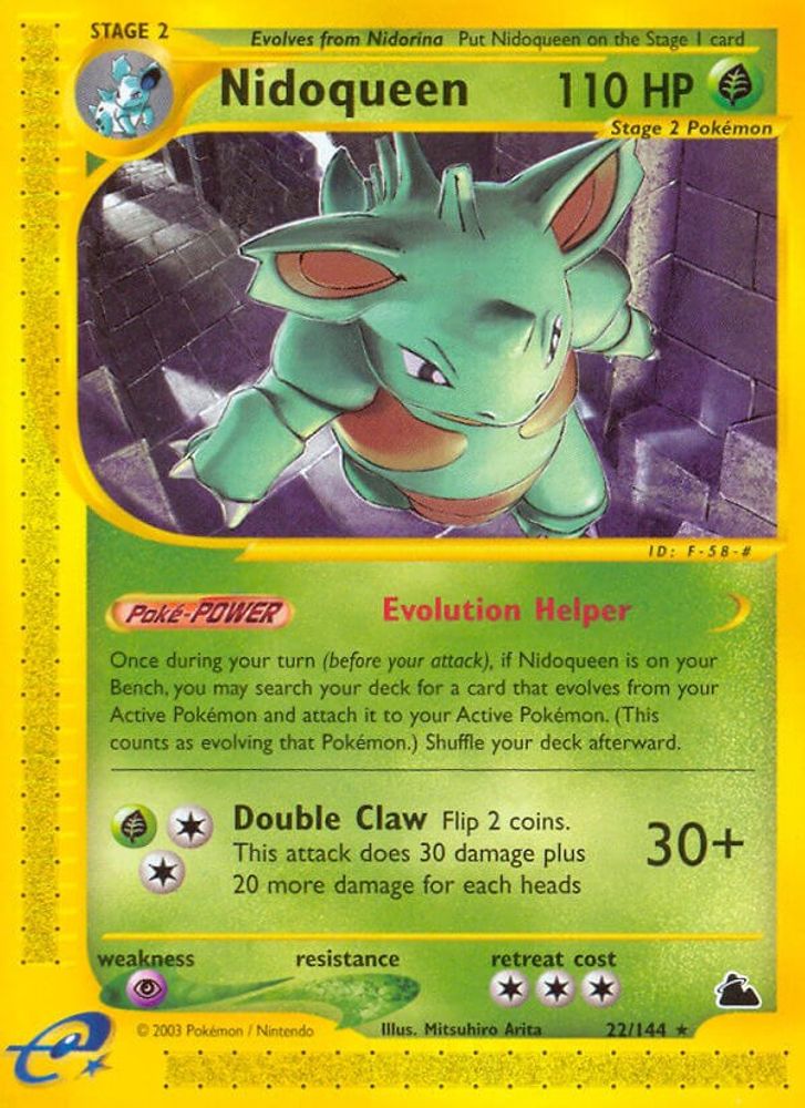 Nidoqueen (22/144) [Skyridge]