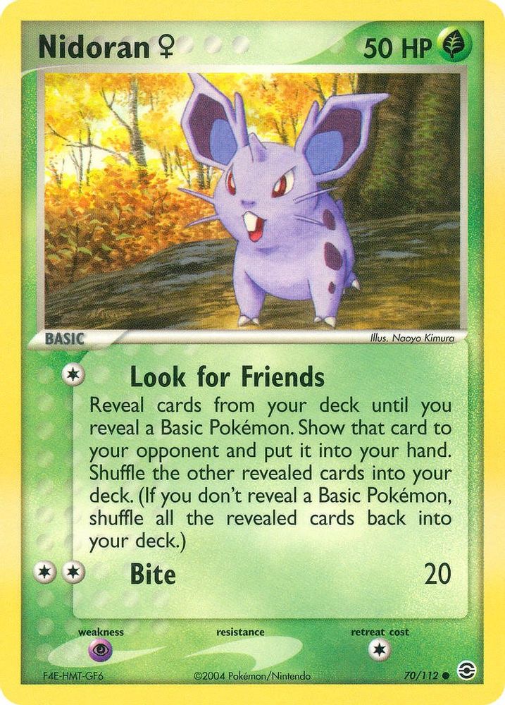 Nidoran (70/112) (Female) [EX: FireRed & LeafGreen]