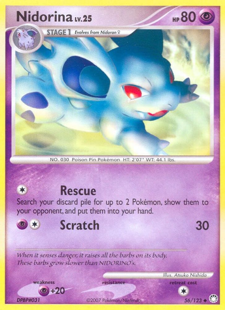 Nidorina (56/123) [Diamond & Pearl: Mysterious Treasures]